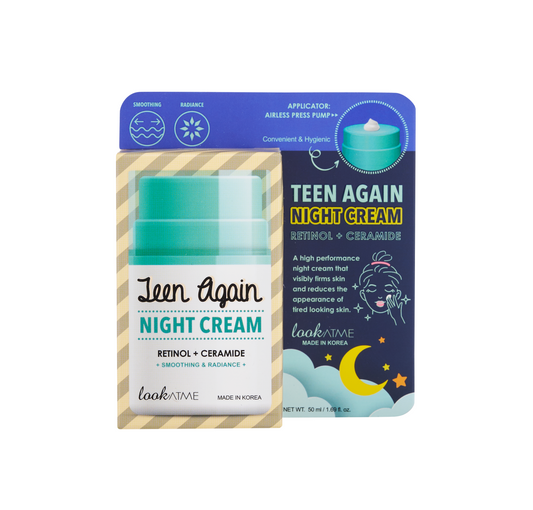 Look At Me Teen Again Night Cream - Yökasvovoide- terveenihonkeskus.fi