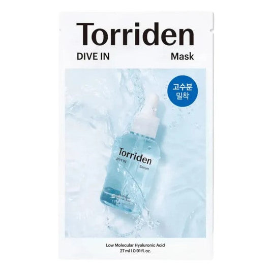 Torriden DIVE-IN Low Molecule Hyaluronic Acid Mask - Kangasnaamio- terveenihonkeskus.fi