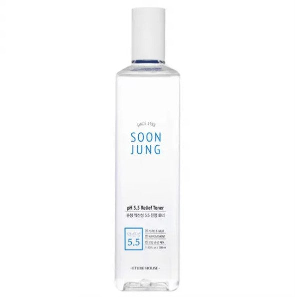 ETUDE Soon Jung pH 5.5 Relief Toner - Rauhoittava kasvovesi- terveenihonkeskus.fi