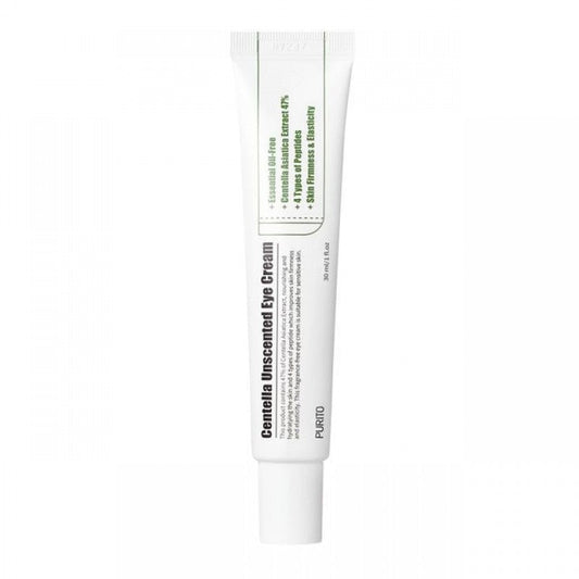 PURITO Centella Unscented Eye Cream - Kosteuttava silmävoide- terveenihonkeskus.fi