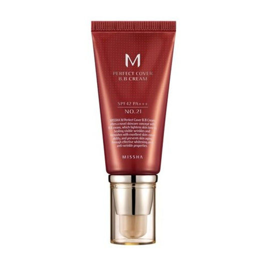 MISSHA M Perfect Cover BB Cream #21 - BB-voide SPF 42- terveenihonkeskus.fi