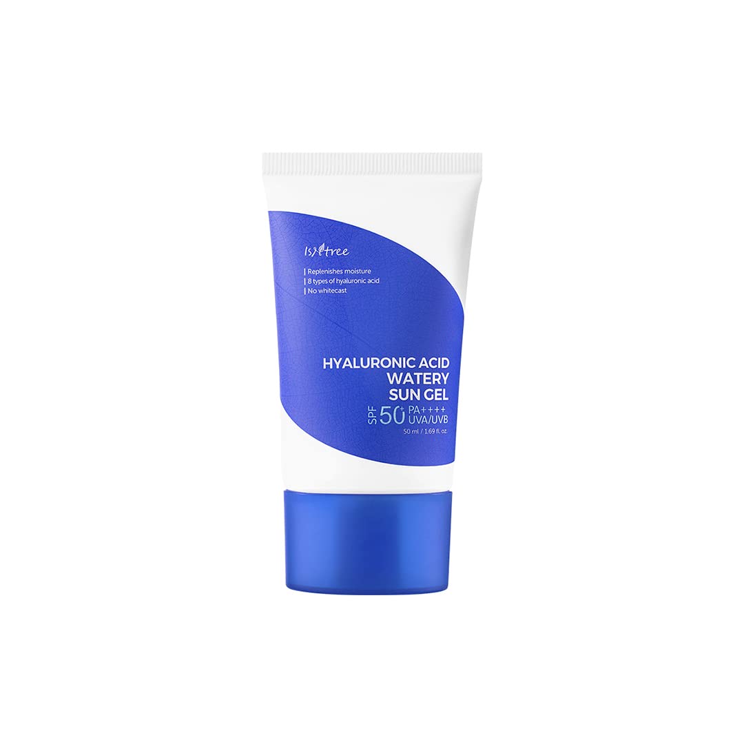 ISNTREE Hyaluronic Acid Watery Sun Gel - Aurinkovoide yli 50 SPF- terveenihonkeskus.fi